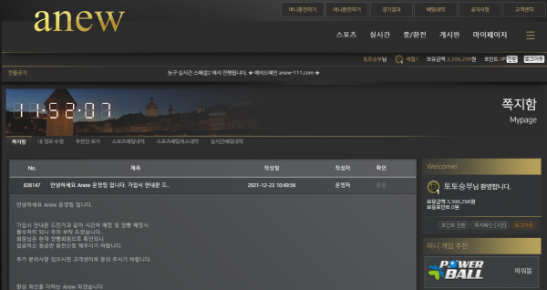 먹튀사이트 (어뉴 Anew 먹튀)